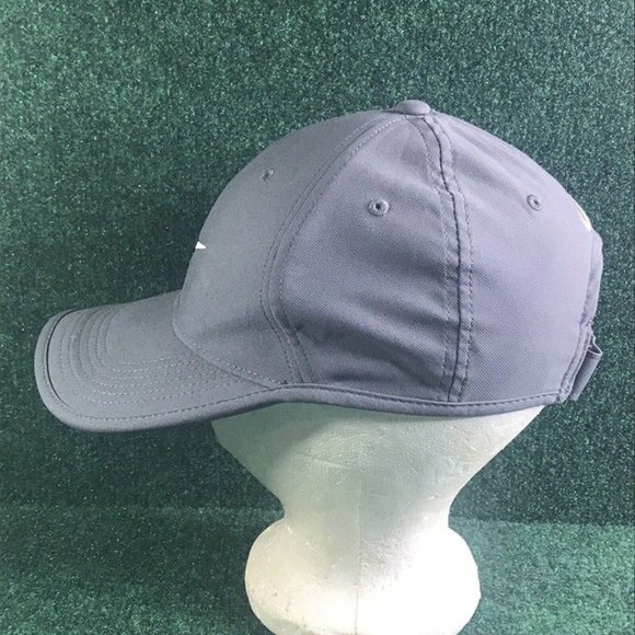 Nike Legacy91 Adjustable Dri-Fit Hat Cap Light Gray Running Marathon Gym Unisex - Picture 2 of 8